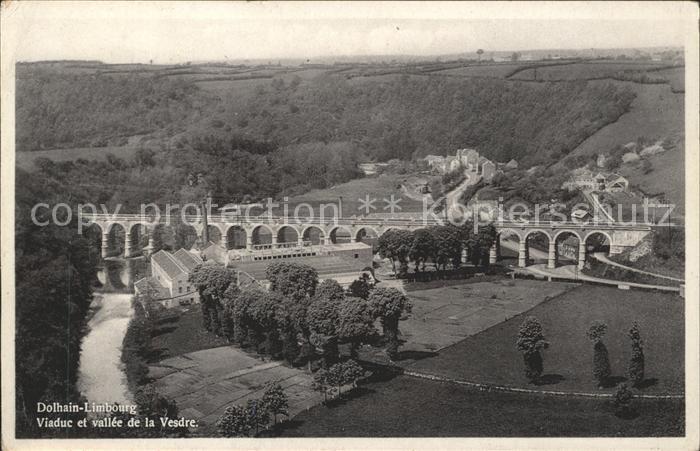 Limbourg Belgien Viaduc et vallee de la Vesdre
