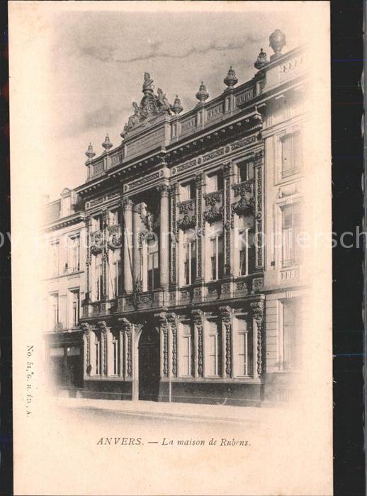 Anvers Antwerpen Maison de Rubens