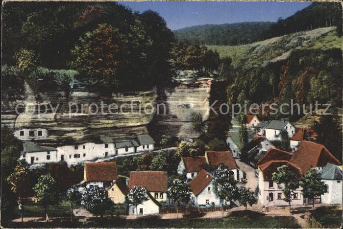 Graufthal Bas Rhin Felsenwohnungen