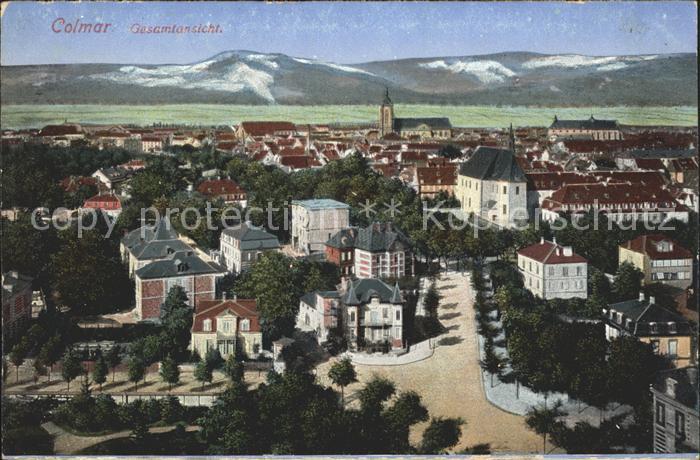 Colmar Haut Rhin Elsass Gesamtansicht