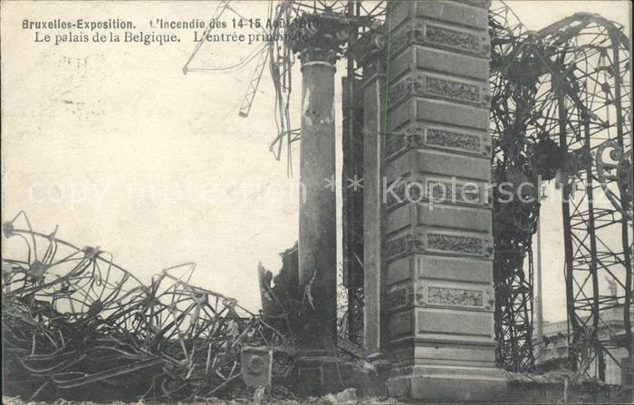 Bruxelles Bruessel Exposition Le Palais de la Belgique Inc
