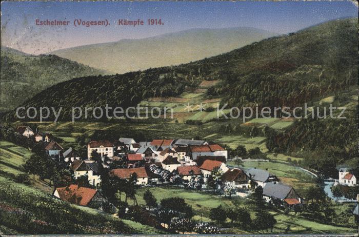 Eschelmer Kämpfe 1914 Weltkrieg