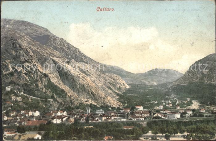 Cattaro Kotor Panorama