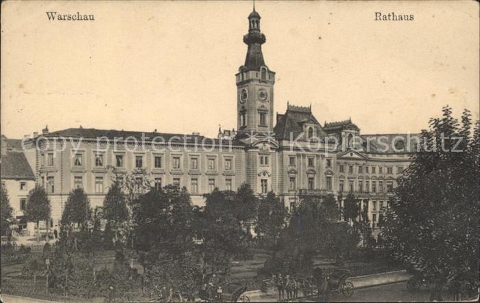 Warschau Masowien Rathaus