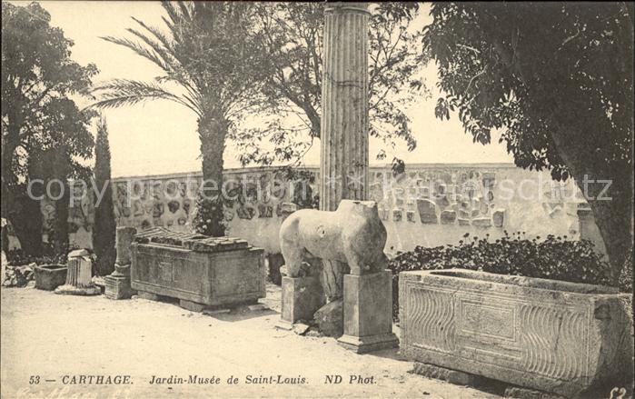 Carthage Karthago Jardin Musee de Saint Louis