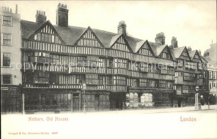 London Holborn Old Houses