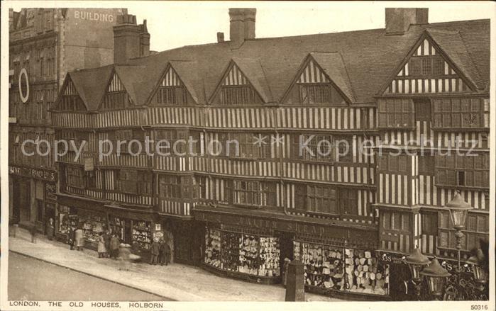 London Holborn Old Houses