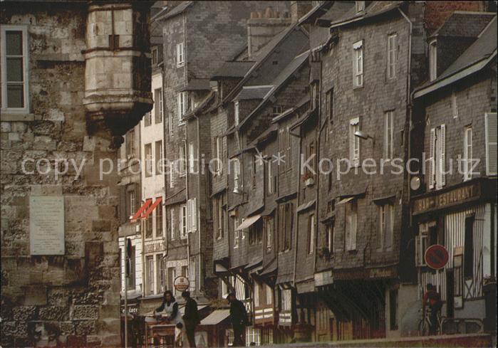 Honfleur Mur de la Lieutenance Navigateur Samuel Champlain