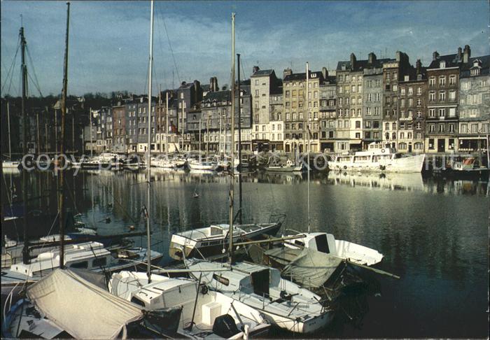 Honfleur Vieux Bassin Louis XIV et Quai Sainte C
