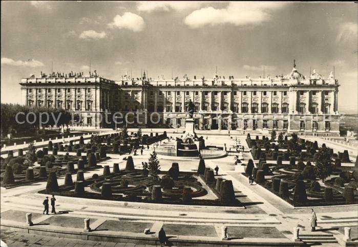 Madrid Spain Plaza de Oriente Palacio Nacional Monumento