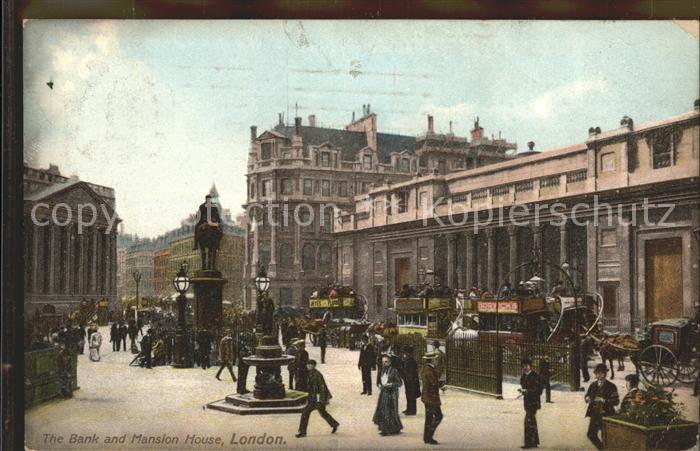 London Bank and Mansion House Monument