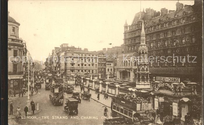 London Strand and Charing Cross Traffic