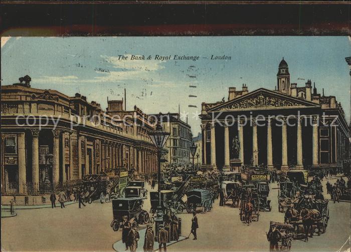 London Bank and Royal Exchange Pferdekutsche