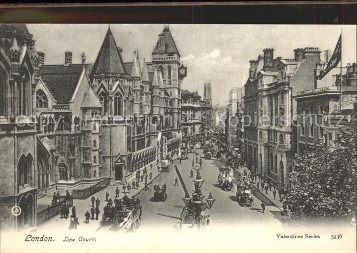 London Law Courts Valentines Series