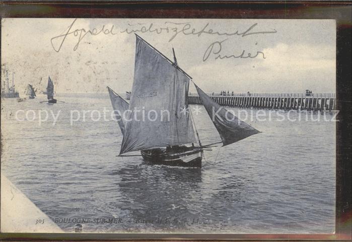 Boulogne-sur-Mer Barque de Peche