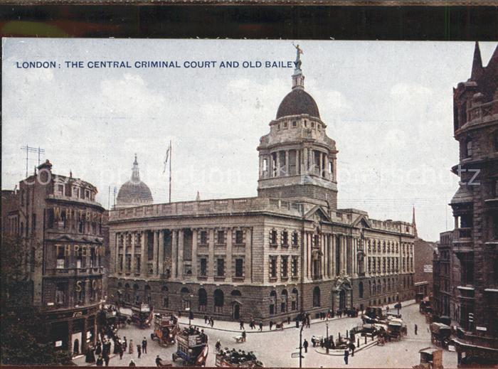 London Central Criminal Court and Old Bailey