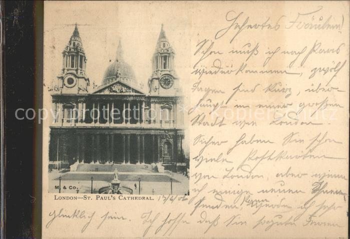 London St. Pauls Cathedral