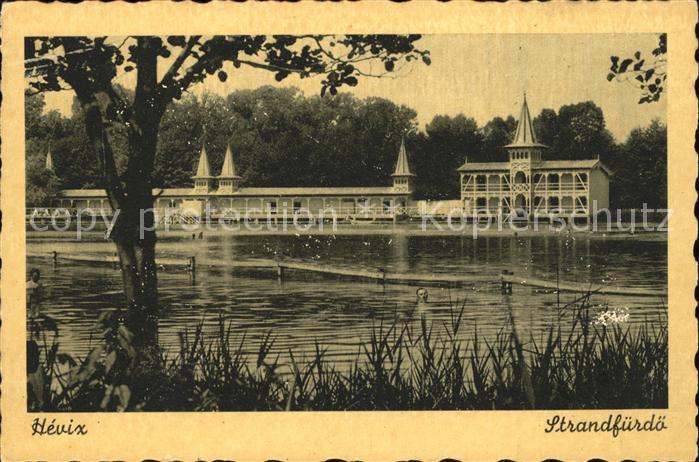 Heviz Strandfuerdoe Freibad Kurort