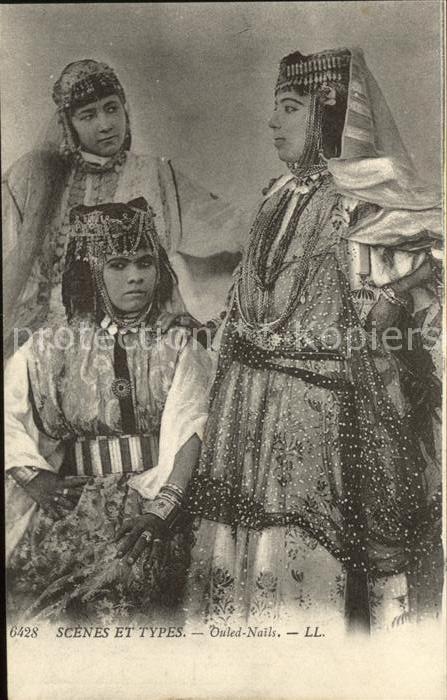 Alger Algerien Femmes Ouled Nails Scenes et Types