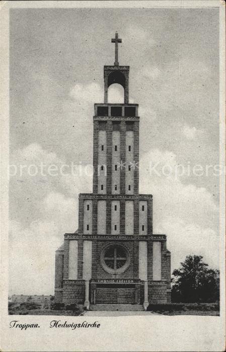 Troppau Sudetengau Hedwigskirche
