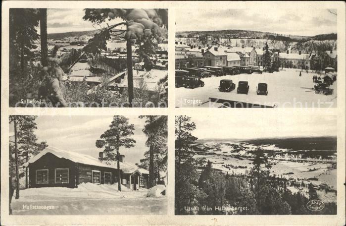 Sollefteå Torget Hallstastugan Panorama