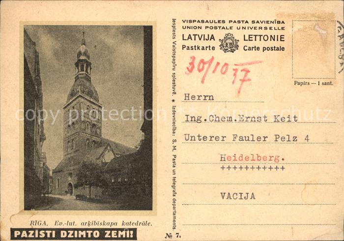 Riga Lettland Kathedrale