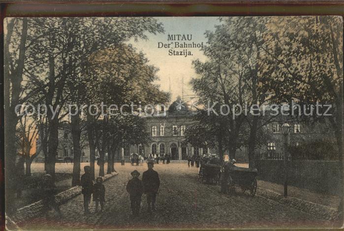 Mitau Bahnhof Stazija