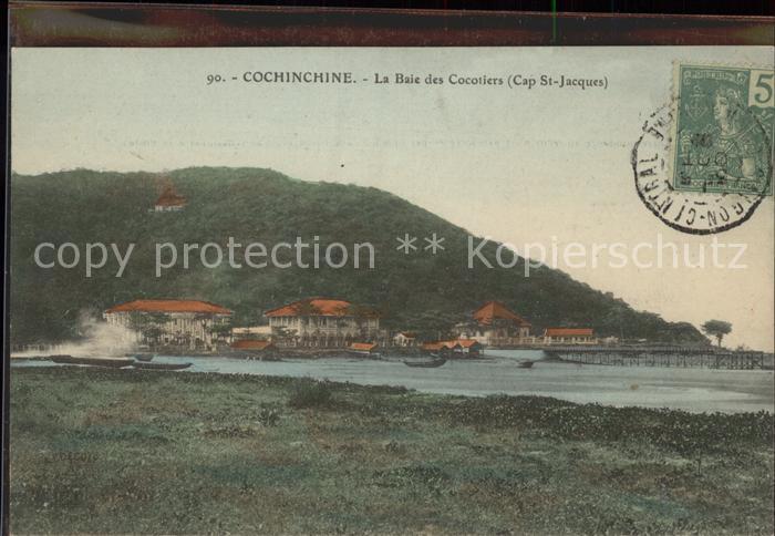 Cochinchine Vietnam Baie des Cocotiers Cap St. Jacques Stem