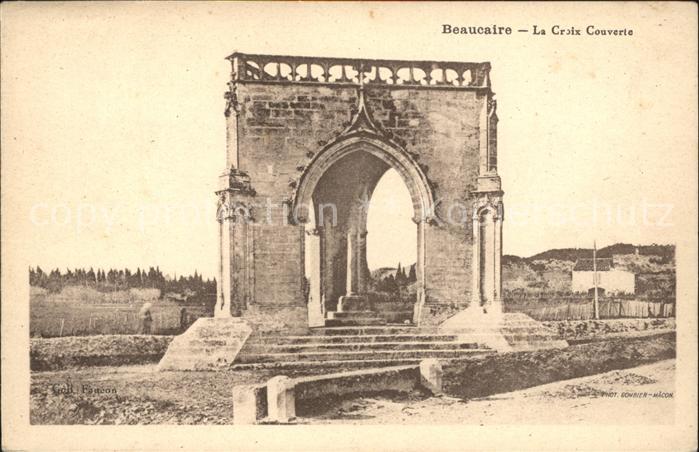 Beaucaire Gard La Croix Couverte