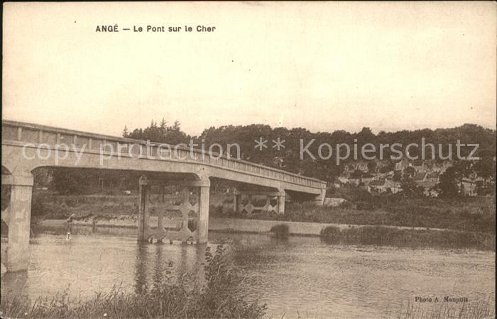 Ange Loir-et-Cher Pont sur le Cher