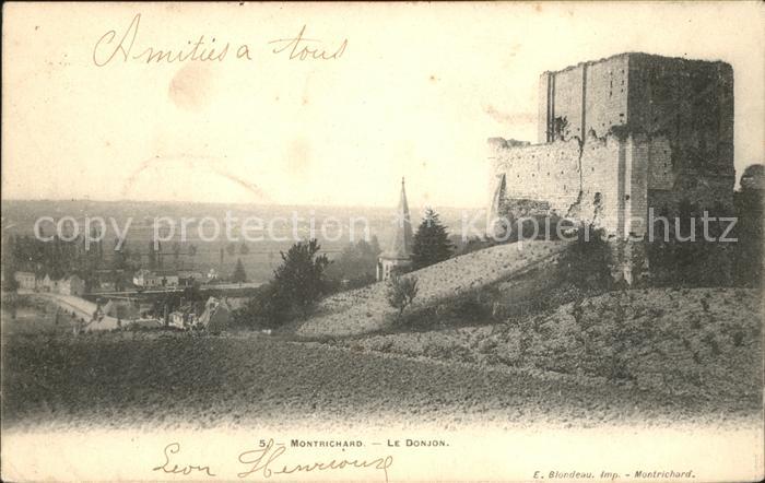 Montrichard Le Donjon XI siecle
