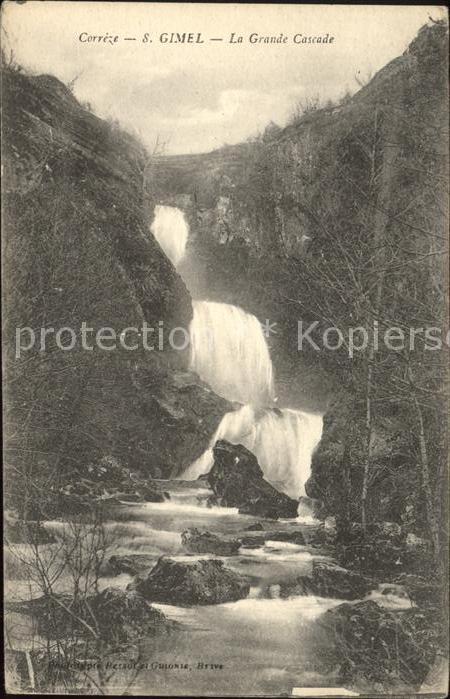 Gimel-les-Cascades La Grande Cascade