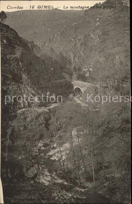 Gimel-les-Cascades La Montagne et les gorges