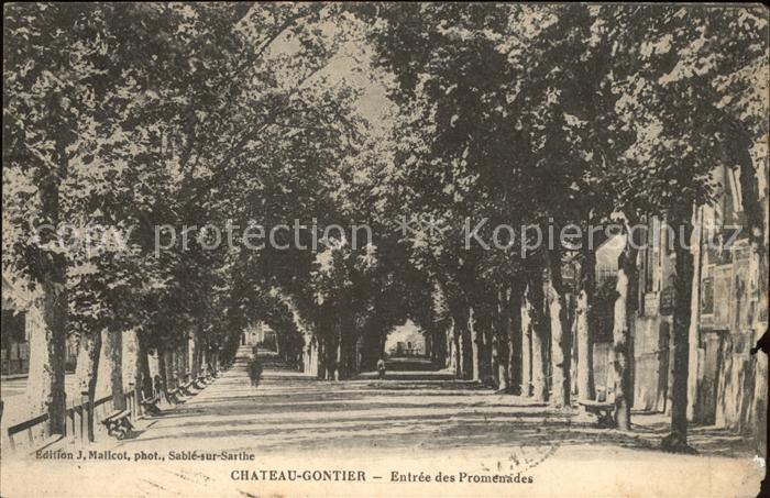 Chateau-Gontier Entree des Promenades