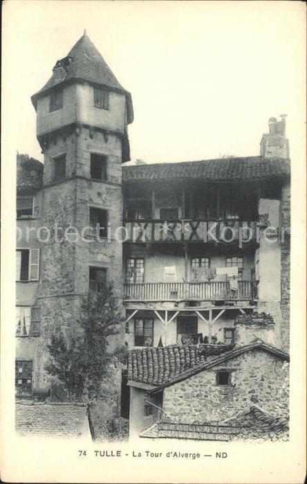 Tulle Correze La Tour d_Alverge