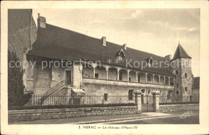 Nerac Chateau Henri IV