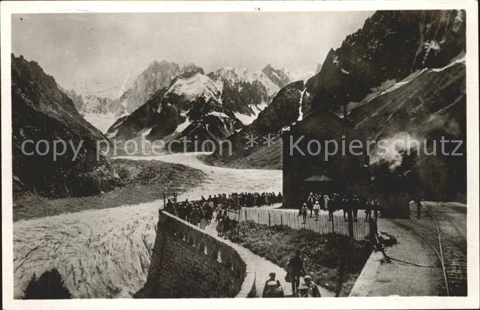 Chamonix Montenvers Le Mer de Glace