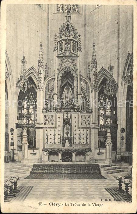 Clery-Saint-Andre Le Trone de la Vierge