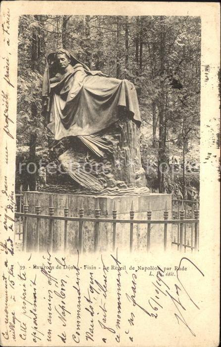 Fixin Le Reveil de Napoleon par Rude Monument