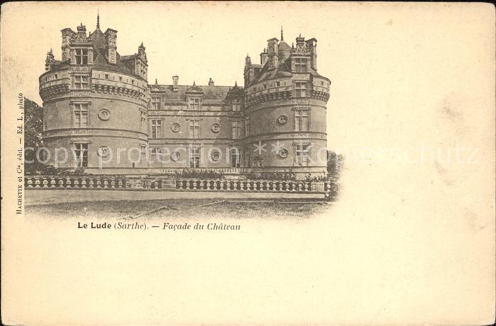 Le Lude Facade du Chateau
