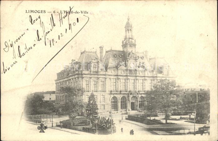Limoges Haute Vienne Hotel de Ville