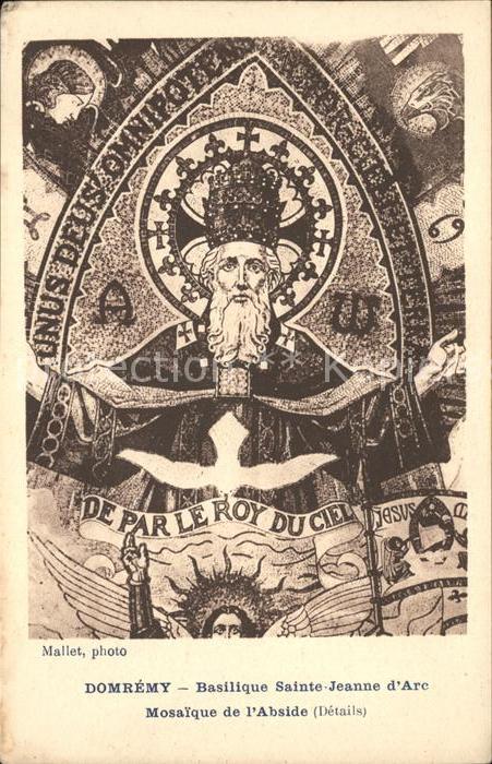 Domremy-la-Pucelle Vosges Basilique Sainte Jeanne d_Arc Mosaique