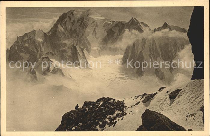 Mont Blanc Glacier du Geant