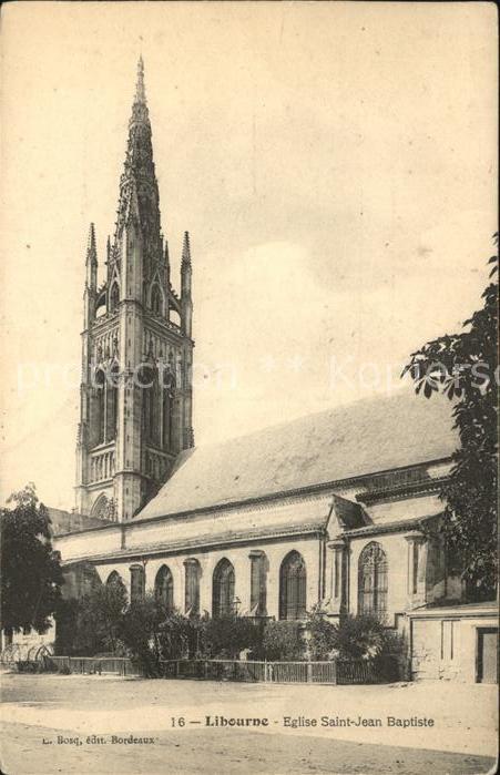 Libourne Eglise Saint Jean Baptiste