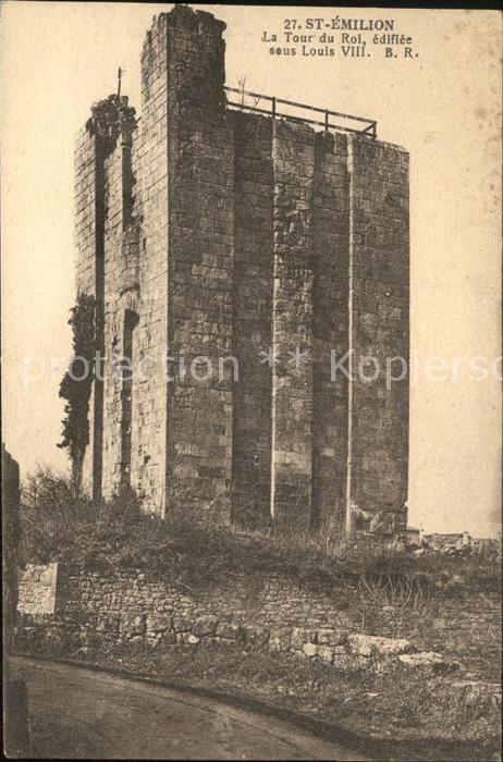 Saint-Emilion Tour du Roi Louis VIII