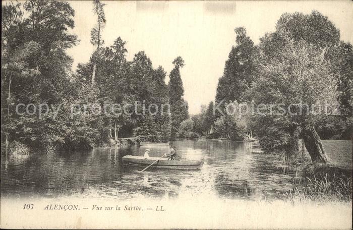 Alencon Vue sur la Sarthe