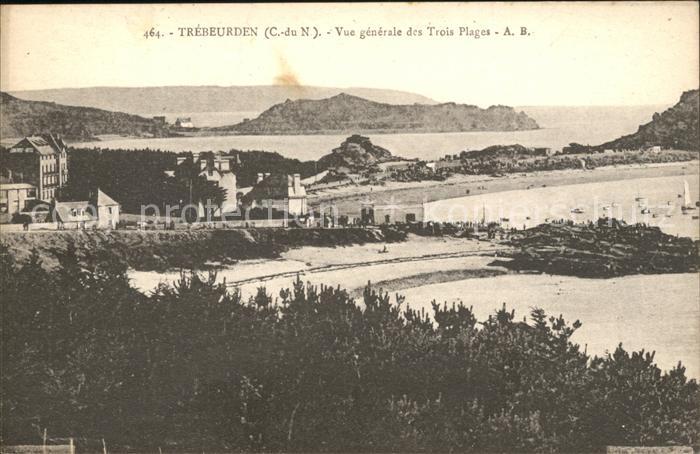 Trebeurden Vue generale des Trois Plages