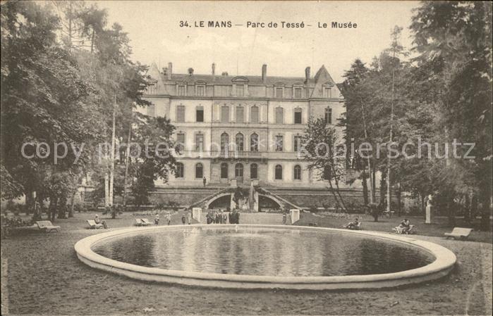 Le Mans Sarthe Parc de Tesse Le Musee