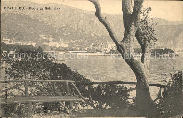Beaulieu-sur-Mer Route de Saint Jean Cote d_Azur
