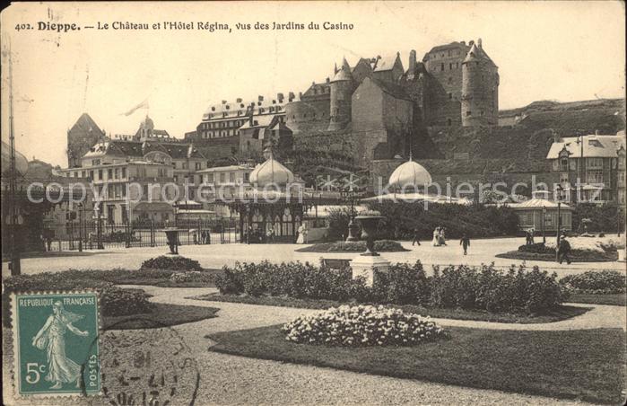 Dieppe 76 Chateau et Hotel Regina Jardins du Casi